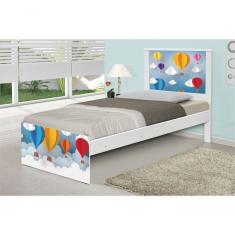 Imagem de Cama Solteiro Balão Com Colchão