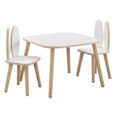 Imagem de Mesinha Com Duas Cadeiras Coelho - Store Kids