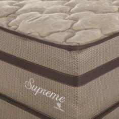 Imagem de Cama Box Casal Supreme 1,38X1,88X0,60 Molas Ensacadas Montreal