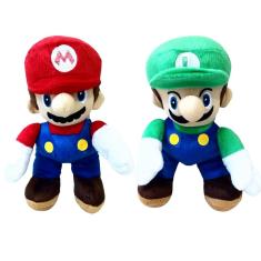 Imagem de Pelúcias Mario Bros e Luigi - 02 Personagens