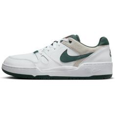 Imagem de Nike Tênis masculino Full Force Low (HF1739-100, branco/vidro marinho/argila cósmica/verde vintage), Branco/vidro verde-mar vintage, 37