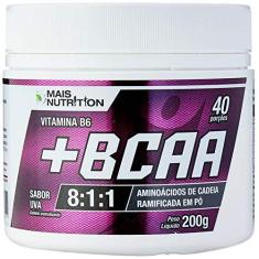 Imagem de Mais Nutrition BCAA Pó 8:1:1 Sabor Uva 200g