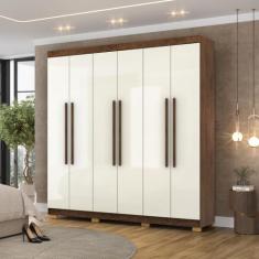 Imagem de Guarda Roupa Buriti Casal Com 6 Portas - Vila Rica