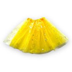 Imagem de Saia De Tule Tutu Adulto Fantasia Brilho Acessório Carnaval - Anj Moda
