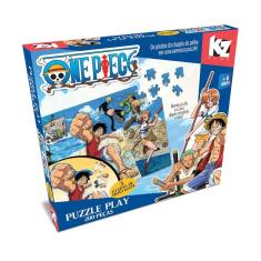 Imagem de Quebra Cabeça Puzzle Play 200 Pcs  One Piece Elka