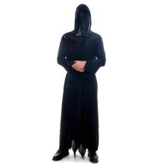 Imagem de Fantasia de Halloween Adulto Masculina Morte c/ Capuz - Sulamericana, 