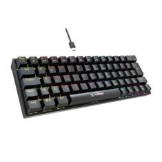 Imagem de Teclado Gamer Fortrek Gravity 65 Mecânico Compact Switch Red USB Preto