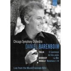Imagem de Dvd Daniel Barenboim Chicago Symphony Orchestra - Livre Fron The Musiktriennale