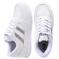 Imagem de Tenis Feminino Casual Strass Original Nyc Shoes Lançamento - Nyc New Y
