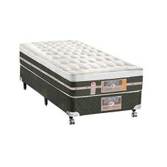 Imagem de Cama Box + Colchão Castor Solteiro Silver Star Air One Face Tecnopedic 120x203x59cm