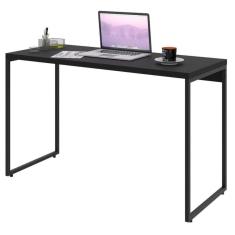 Imagem de Mesa De Escritório Escrivaninha 120Cm Dynamica Industrial C08 Preto Ônix