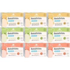 Imagem de 9 Sabonete Vegetal Camomila Arroz Aveia 90G Bebe Vida - Davene