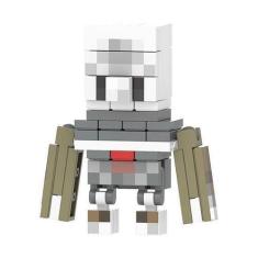 Imagem de Boneco Minifigure Blocos De Montar Agent Minecraft - Mega Block Toys