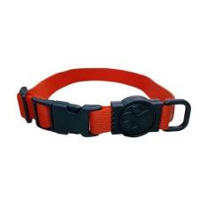 Imagem de Coleira Nylon Liso C/ Borracha  - Couraça Pet