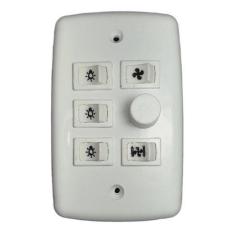 Imagem de Controle Ventilador De Teto 4x2 110v 220v Bivolt 3 Lâmpadas - RIMA