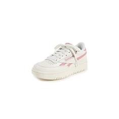 Imagem de Reebok Tênis feminino Club C Double, Giz/rosa esfumaçada, 35