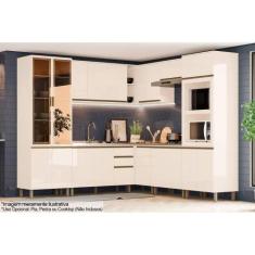 Imagem de Kit de Cozinha Completa 10 Peças Connect (3Aéreos+3Balcões+2Paneleiros