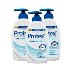 Imagem de Kit 3 Sabonete Líquido Protex Duo 400ml