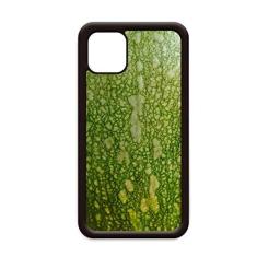 Imagem de Green Pumpkin Peel estampa macro foto para iPhone 12 Pro Max capa para Apple Mini Mobile Case