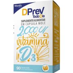 Imagem de Dprev Todo Dia 2.000UI 90 Cápsulas
