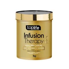 Imagem de Mascara Capilar Profissional Banho De Ouro Salão 1Kg Cresce Com Força