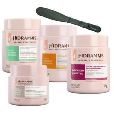 Imagem de Creme Drenagem Linfática+Lipodetox+Esfoliante+Gomagem Hidramais - Lila