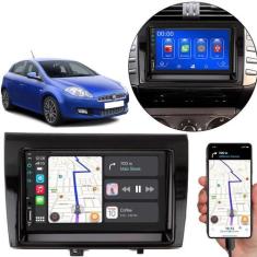 Imagem de Kit Multimidia Mp5 Bravo 2011-2016 7 Pol Carplay Android Auto + Câmera