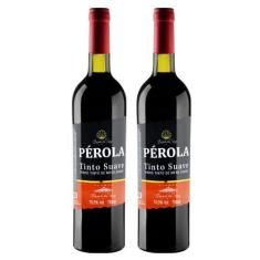 Imagem de Vinho Tinto de Mesa Suave Pérola 750ml - 2 Unidades - Quinta Do Nino
