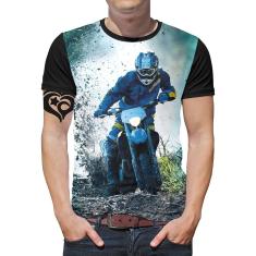 Imagem de Camiseta Motocross Trilha Enduro Masculina blusa Roupa Lama