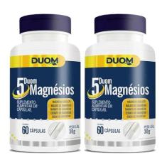 Imagem de 5 Magnésios 60 cps Duom | Kit 2 Frascos