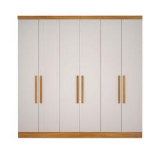 Imagem de Modulo P/ Guarda Roupa Com 6 Portas E 8 Gavetas Cumaru/fendi