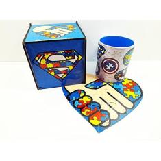 Imagem de Kit Presente Quebra-cabeça coração para Autistas - Coleção TEA e Amor