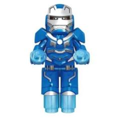 Imagem de Boneco Blocos De Montar Homem De Ferro Armor Mark 30 - Mega Block Toys