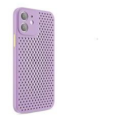 Imagem de Capa de telefone respirável de dissipação de calor para iphone 12 mini 13 11 pro max x xs max xr 7 8 plus se2020 11 capa lisa de silicone macio, t8, para iphone 12pro max