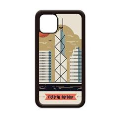 Imagem de Capa Hong Kong Victoria Harbour para iPhone 12 Pro Max para Apple Mini Mobile Case Shell