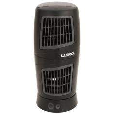 Imagem de Ventilador de Torre Giratório Pequeno 3 Velocidades, 110V 16W, Lasko Twist-Top 4911, Preto