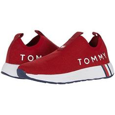 Imagem de Tommy Hilfiger Tênis feminino Aliah, Vermelho, 34