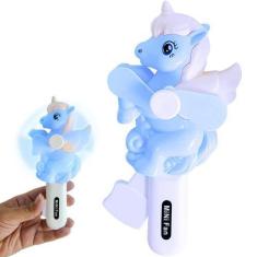 Imagem de Mini Ventilador de Unicórnio Portátil manual Infantil refrescante - DM