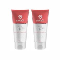 Imagem de 2 Protetor Solar Facial FPS 50 Dahuer 60g - Anasol