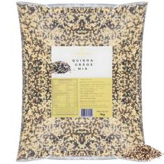 Imagem de Quinoa Grão Mix Branco Proteínas Natural Premium 1kg - Equilibrium Dec