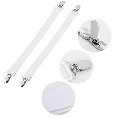 Imagem de 2 Peças de Tiras Multiuso para Lençol de Cama, Fixadores Antiderrapantes, Suporte Mattr Versátil Pode Ser para Uma Variedade de propósitos. você Prendedor de Lençol Prendedor de