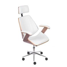 Imagem de Cadeira de Escritório Lisboa Giratória – Branco