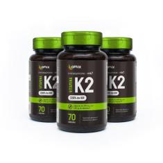 Imagem de Kit 3X Vitamina K2 - Mk7 - 70 Cápsulas - Omix