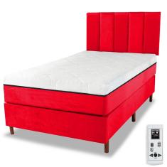 Imagem de Cama Box e Colchão Magnético Massageador com Cabeceira - Eco Prince