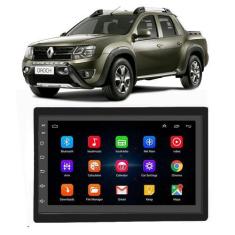 Imagem de Kit Central Multimídia Android Duster Oroch 2018 2019 2020 2021 7 Pole
