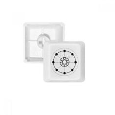 Imagem de DIYthinker Shape Totem Geometry Sun Star Keycap Teclado Mecânico PBT Gaming Upgrade Kit