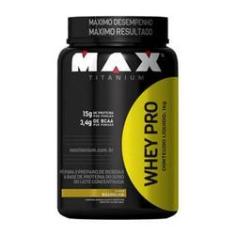 Imagem de Whey Pro 1 Kg - Max Titanium (baunilha)