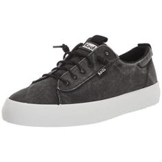 Imagem de Keds Tênis feminino Kickback Canvas Slip on, Preto, 35