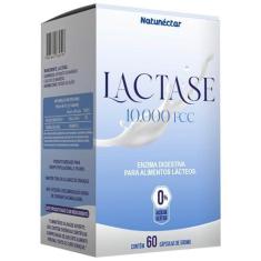 Imagem de Lactase 10.000fcc Enzima 60 Cápsulas Lactose Natunéctar