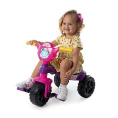 Imagem de Triciclo Kemotoca Carrinho Passeio Motoca Tico Tico Criança Princesa